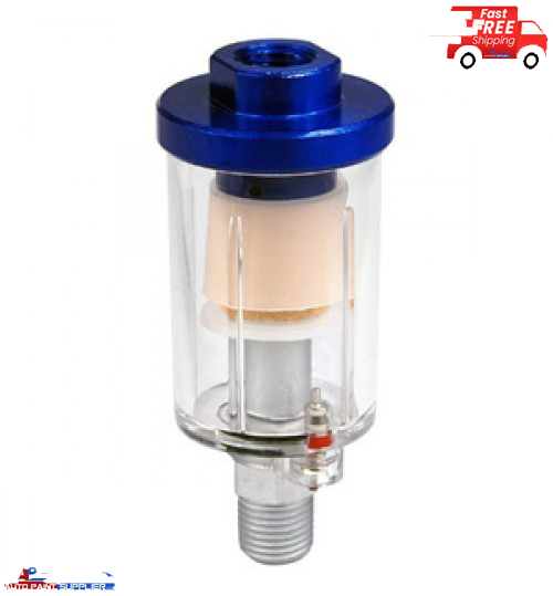 Spraygun Mini Inline Water Trap, 1/4 BSP Thread